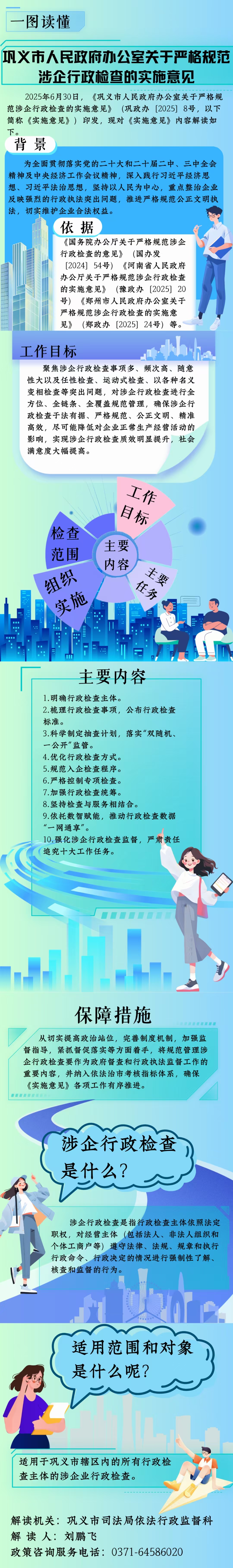 图解：《巩义市人民政府办公室关于严格规范涉企行政检查的实施意见》.jpg